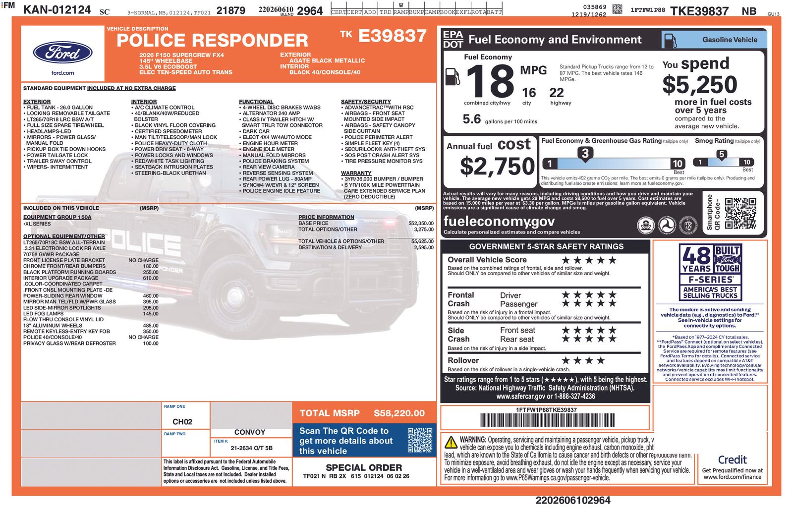 Ford F-150 Police Responder