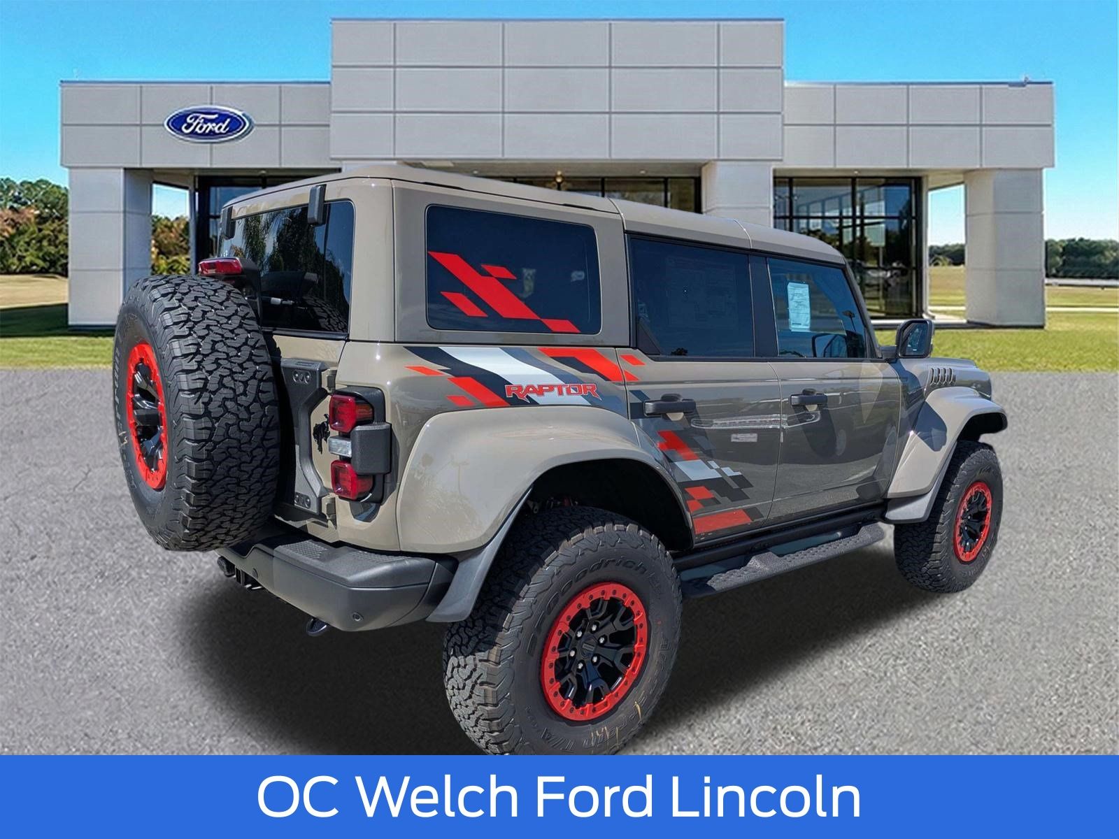 New 2026 Ford Bronco Raptor SUV