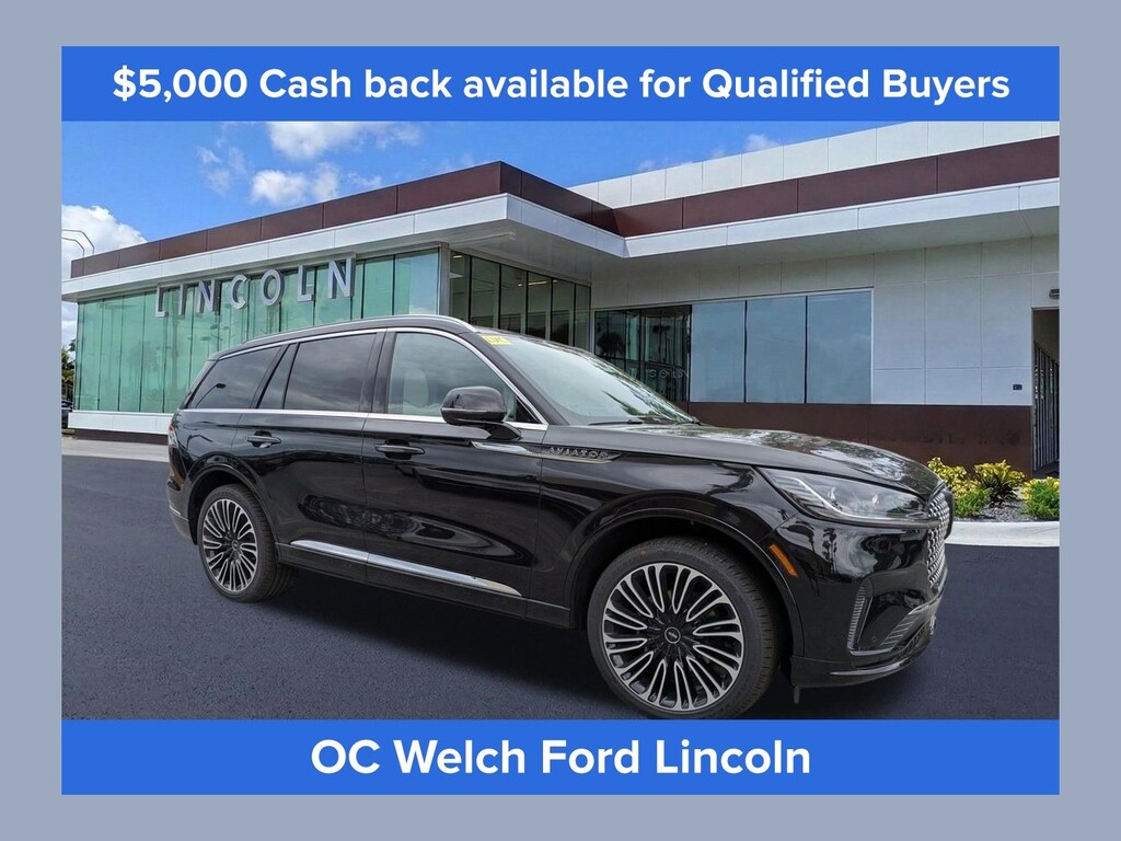 New 2026 Lincoln Aviator Black Label SUV