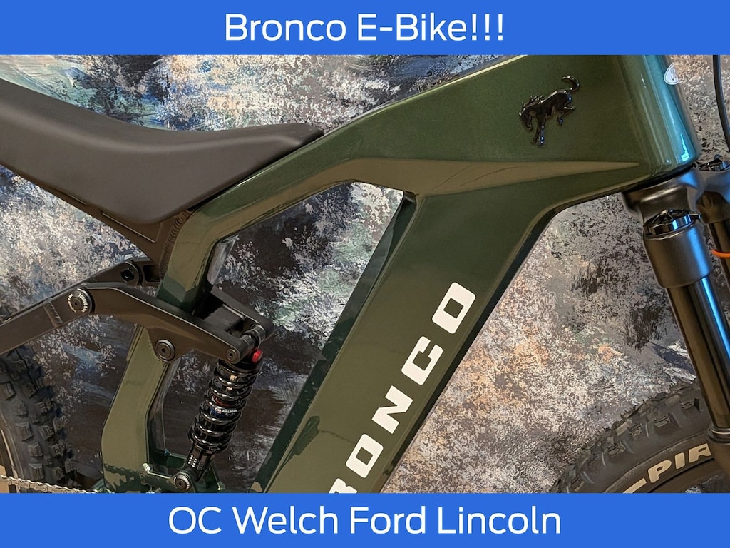 New 2026 Ford Bronco E-Bike E-Bike SUV