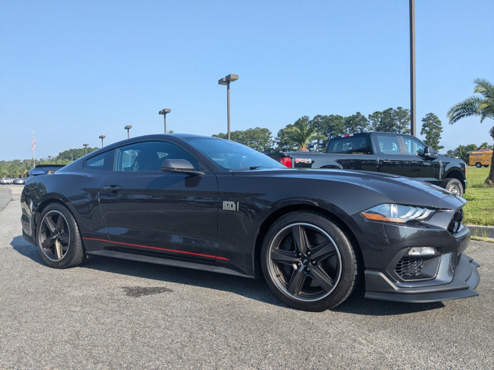 Certified 2022 Ford Mustang Mach 1 with VIN 1FA6P8R07N5555292 for sale in Hardeeville, SC