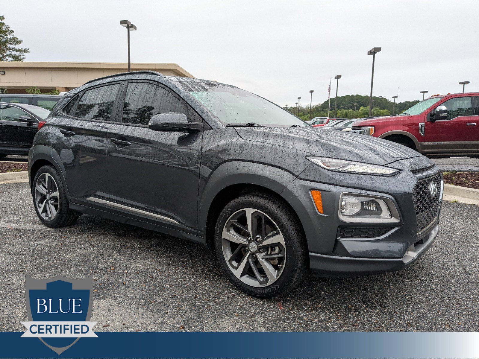 Certified 2021 Hyundai Kona Ultimate with VIN KM8K53A56MU694497 for sale in Hardeeville, SC