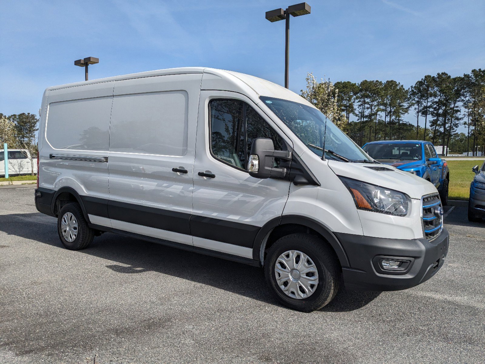 Used 2023 Ford E-Transit Cargo Van Base with VIN 1FTBW9CK2PKB40087 for sale in Hardeeville, SC