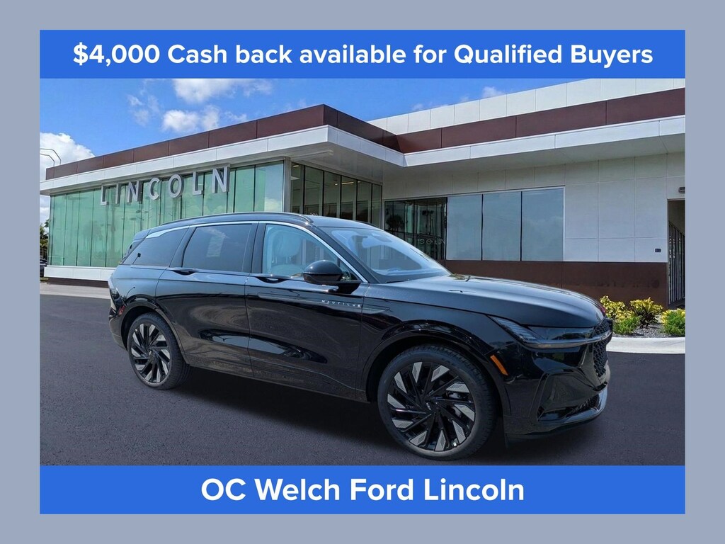 New 2026 Lincoln Nautilus Black Label SUV