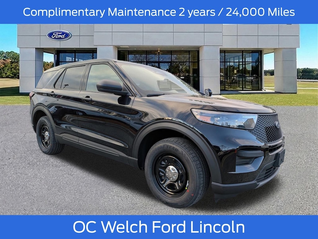 New 2026 Ford Police Interceptor Utility Base SUV