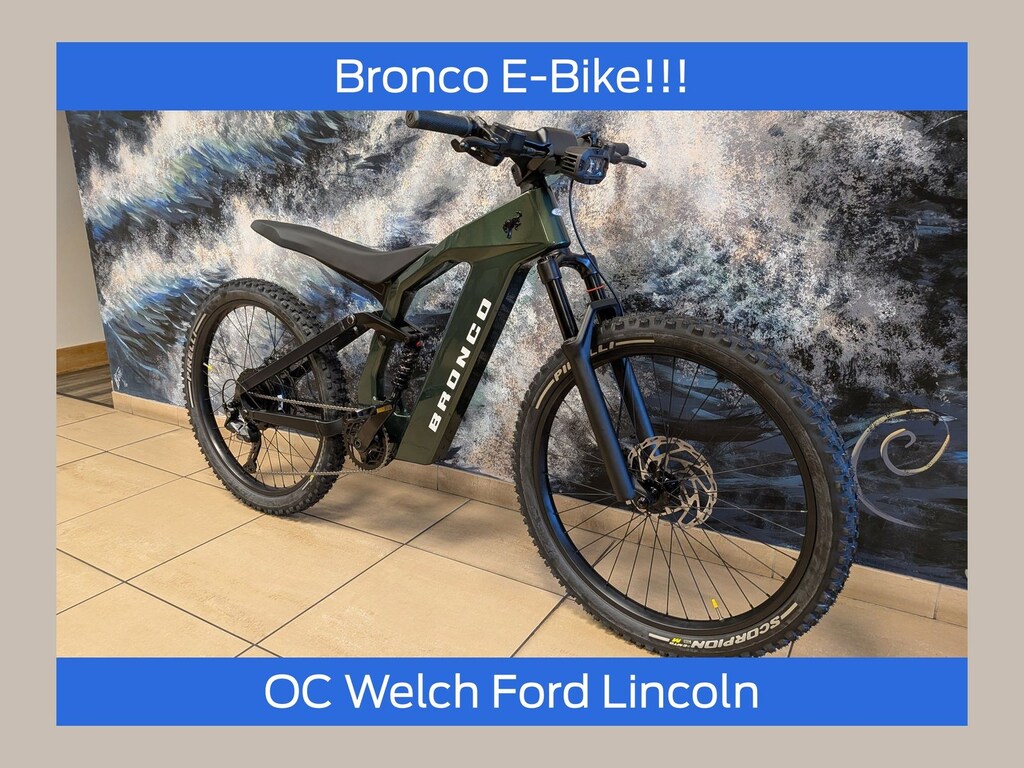 New 2026 Ford Bronco E-Bike E-Bike SUV