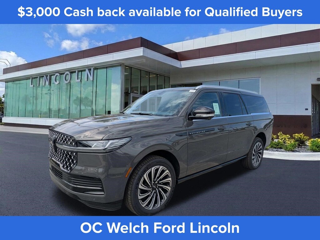 New 2026 Lincoln Navigator L Black Label SUV
