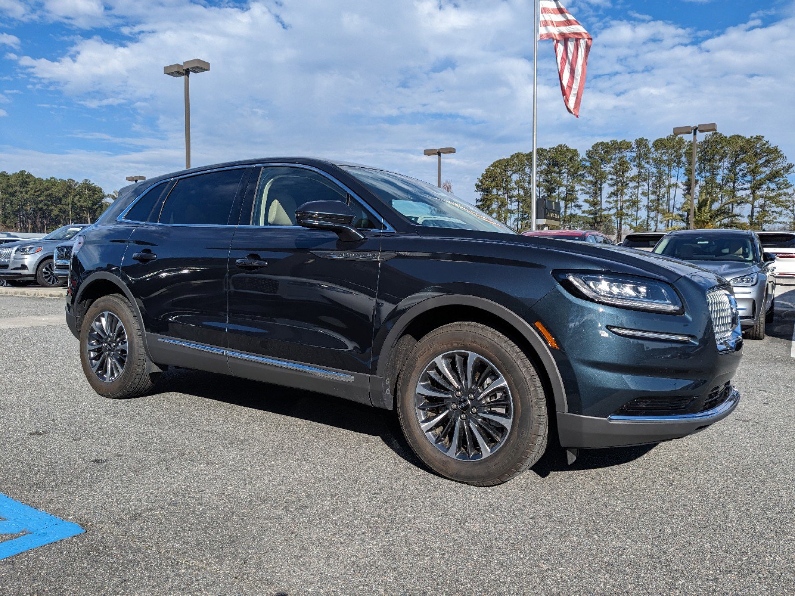 Certified 2023 Lincoln Nautilus Base with VIN 2LMPJ8J92PBL18556 for sale in Hardeeville, SC