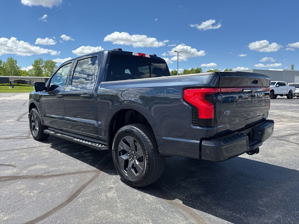 Used 2022 Ford F-150 Lightning Lariat with VIN 1FTVW1EL1NWG14783 for sale in New Haven, IN