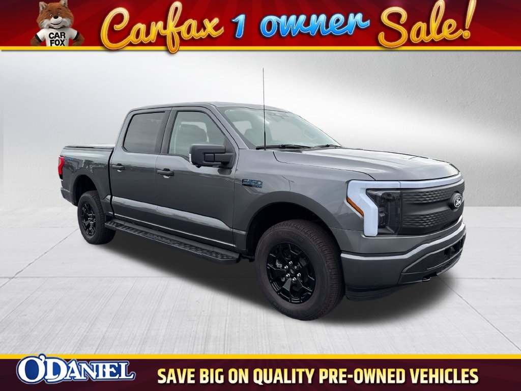 Used 2025 Ford F-150 Lightning XLT with VIN 1FTVW3LK4SWG35127 for sale in New Haven, IN