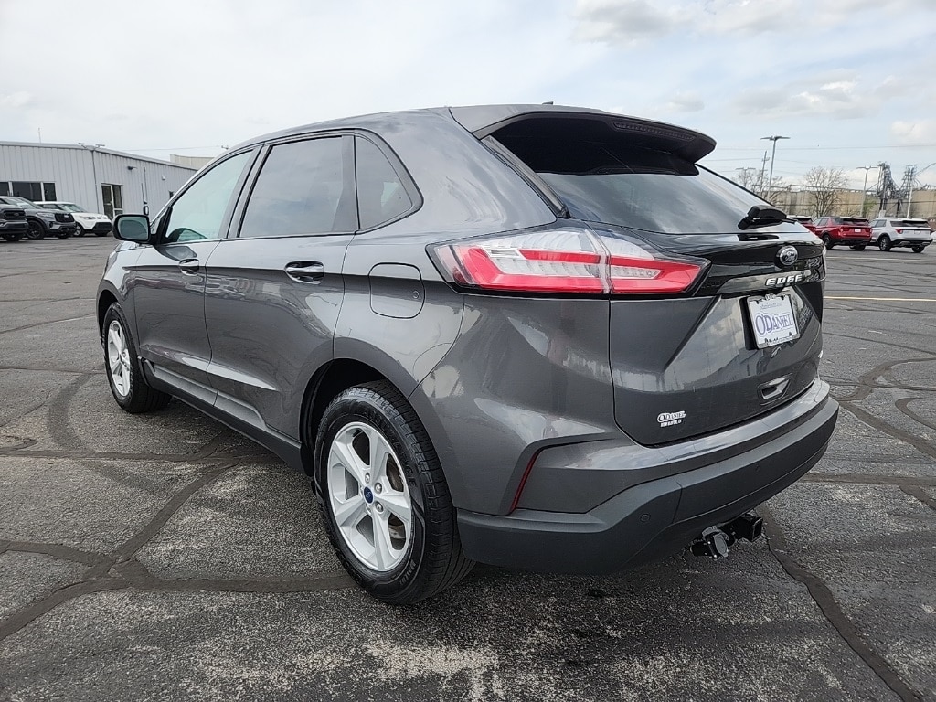 Used 2021 Ford Edge SE with VIN 2FMPK4G90MBA25551 for sale in New Haven, IN
