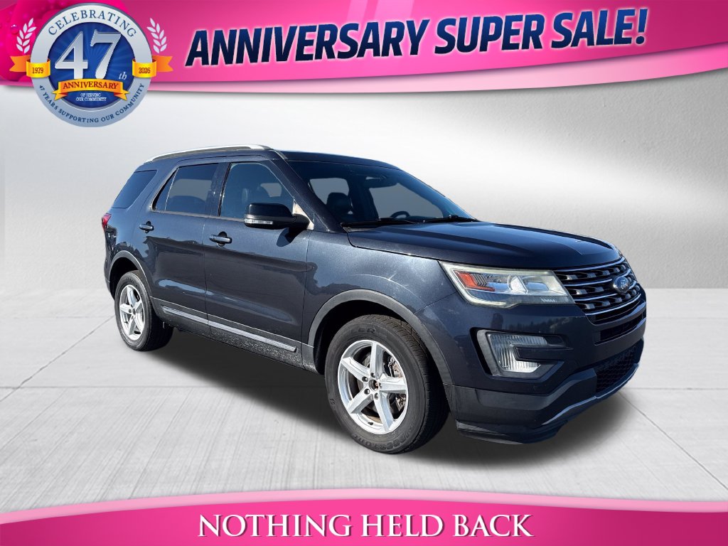 Used 2017 Ford Explorer XLT with VIN 1FM5K8D88HGA57849 for sale in New Haven, IN