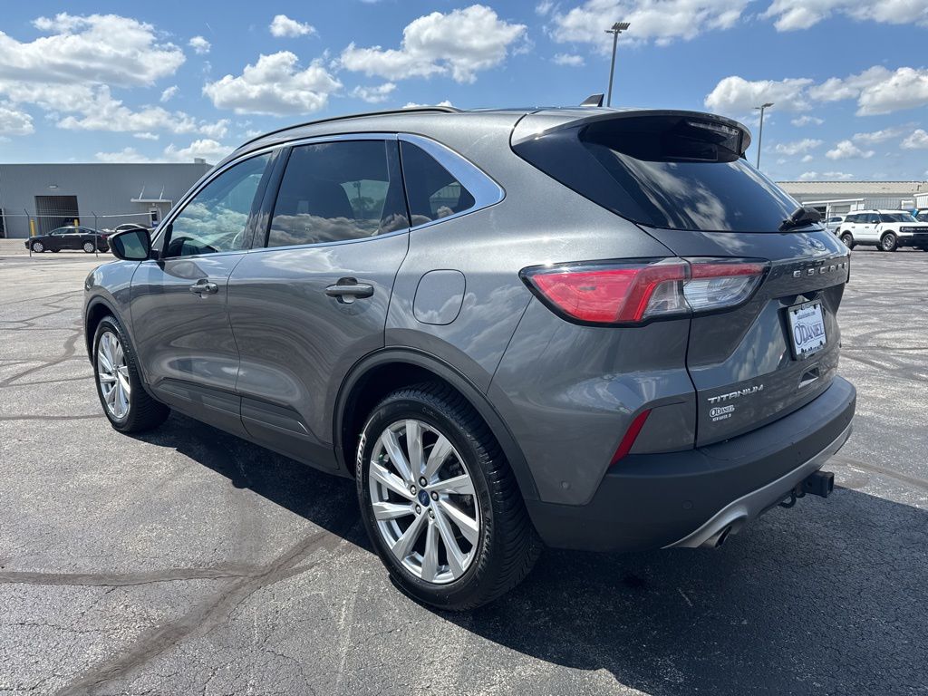 Used 2021 Ford Escape Titanium with VIN 1FMCU9DZ1MUA36790 for sale in New Haven, IN
