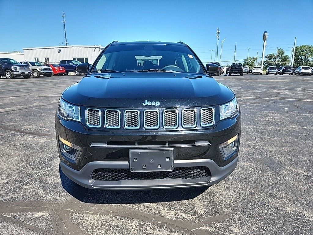 Used 2021 Jeep Compass Latitude with VIN 3C4NJDBB6MT562583 for sale in New Haven, IN