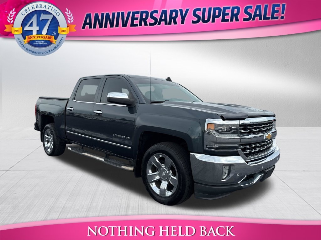 Used 2017 Chevrolet Silverado 1500 LTZ with VIN 3GCUKSEC9HG340233 for sale in New Haven, IN