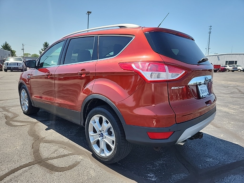 Used 2015 Ford Escape Titanium with VIN 1FMCU0JX9FUC59709 for sale in New Haven, IN
