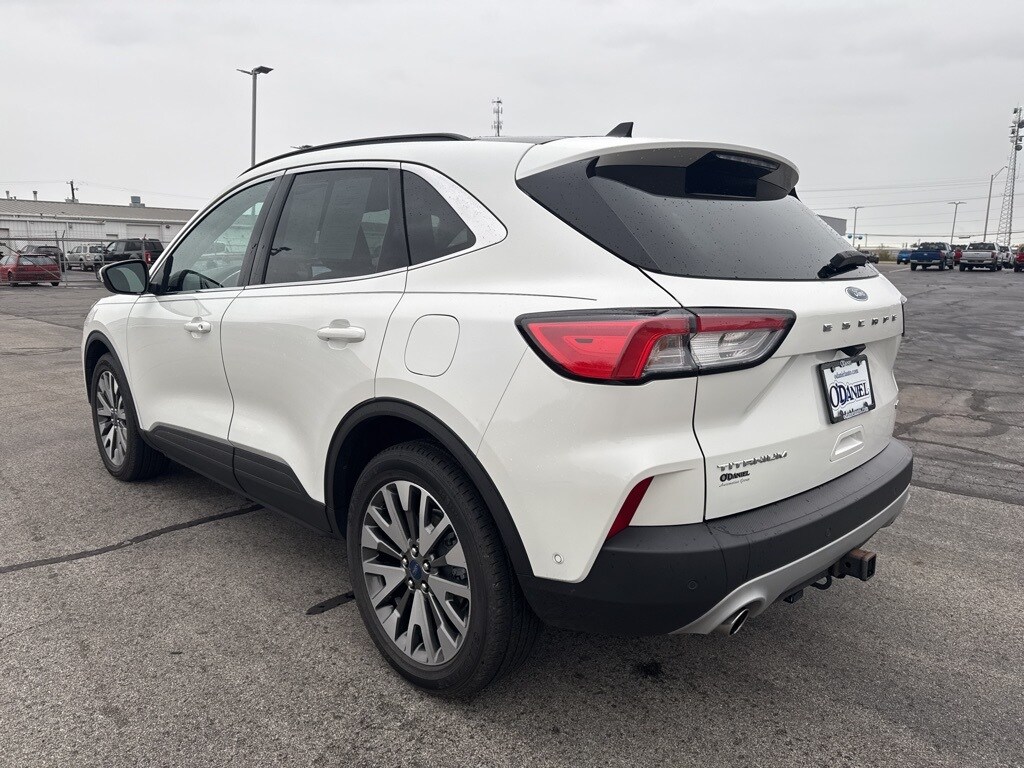 Used 2020 Ford Escape Titanium with VIN 1FMCU9J98LUB78153 for sale in New Haven, IN