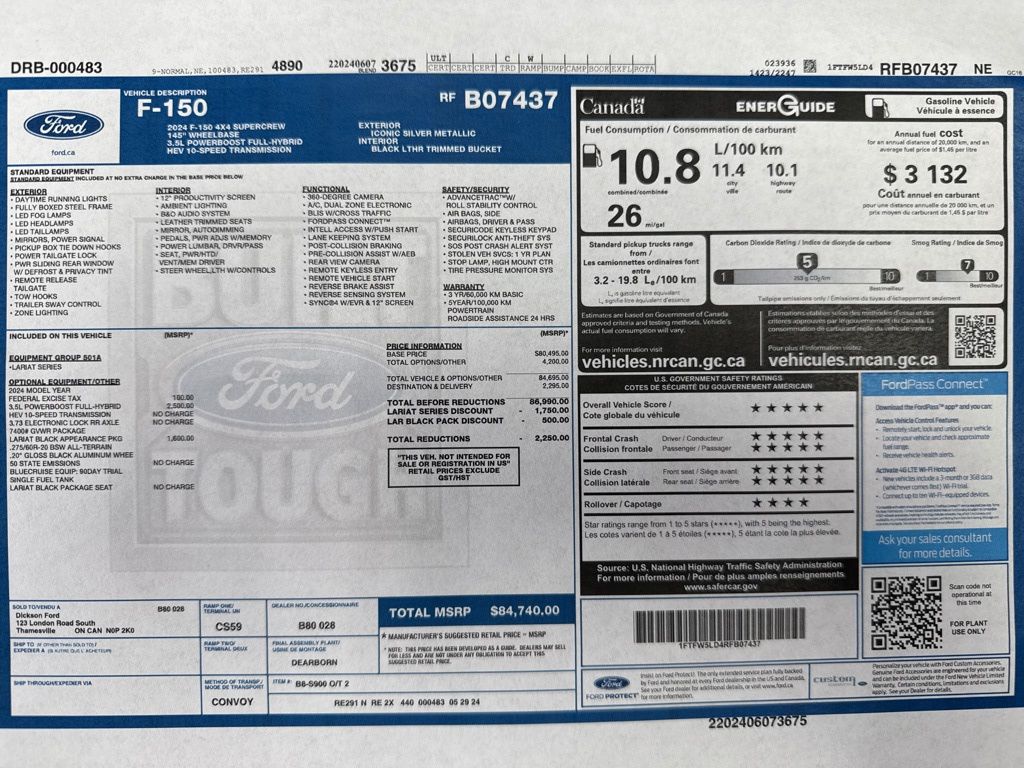 2024 Ford F-150 Lariat - Photo 30