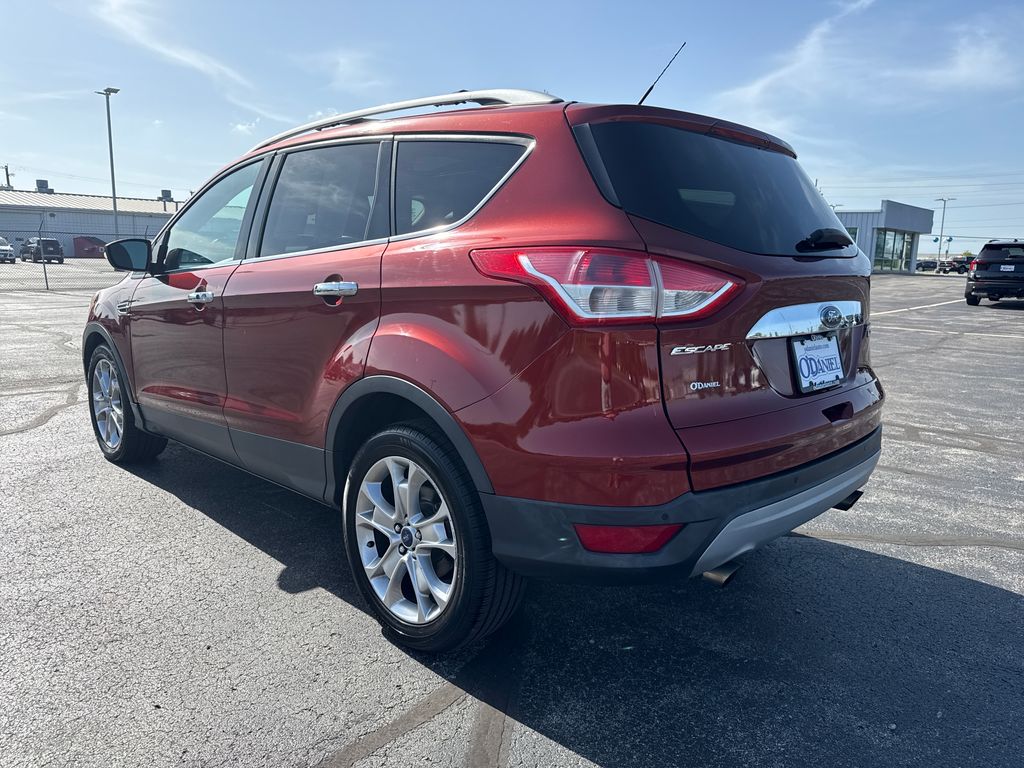 Used 2014 Ford Escape Titanium with VIN 1FMCU0JXXEUA91027 for sale in New Haven, IN