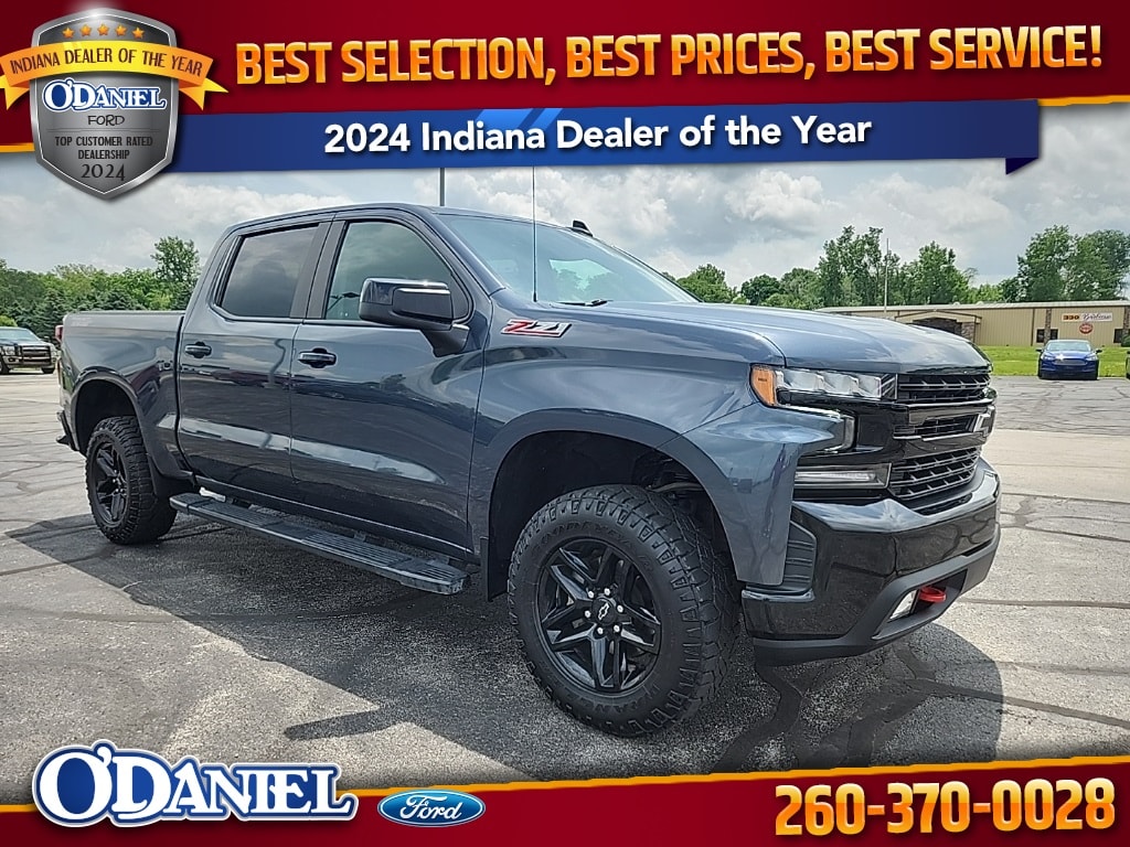 Used 2021 Chevrolet Silverado 1500 LT Trail Boss Truck Crew Cab