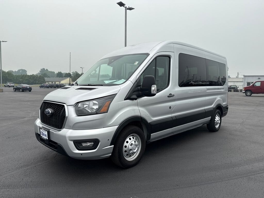 Used 2024 Ford Transit-350 Passenger XLT Wagon Medium Roof Van