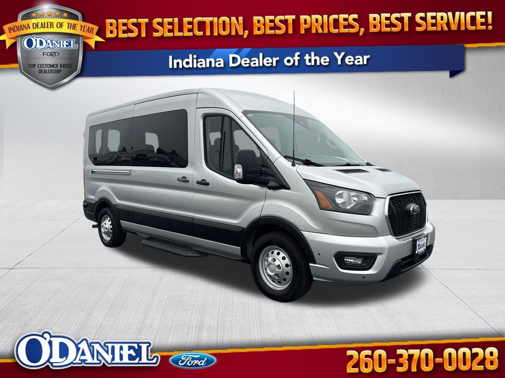 Used 2024 Ford Transit-350 Passenger XLT Wagon Medium Roof Van