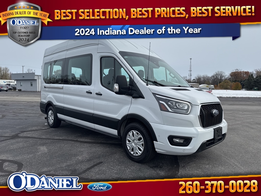 Used 2023 Ford Transit-350 Passenger XLT Wagon High Roof Van