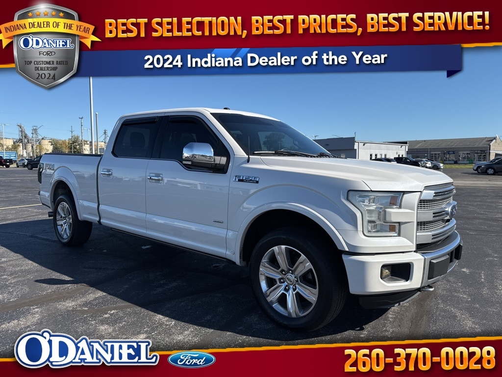 Used 2016 Ford F-150 Platinum Truck SuperCrew Cab