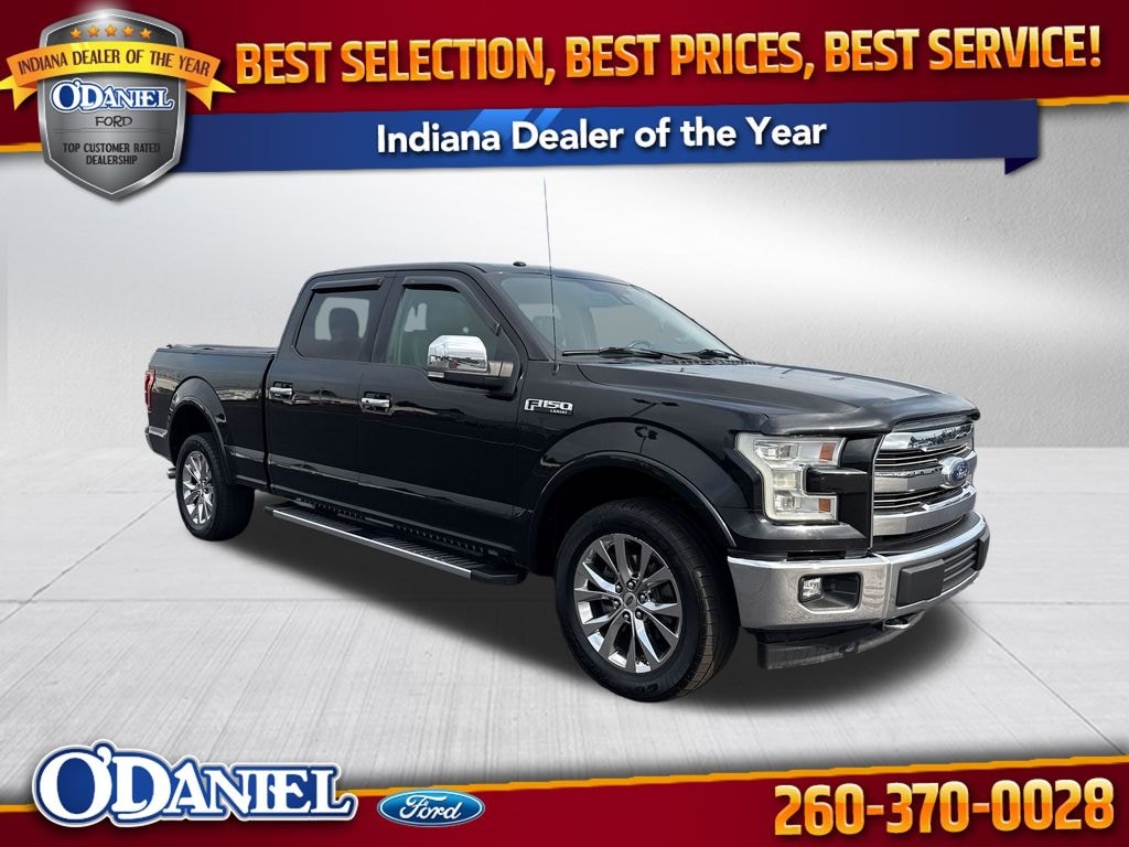 Used 2017 Ford F-150 Lariat Truck SuperCrew Cab