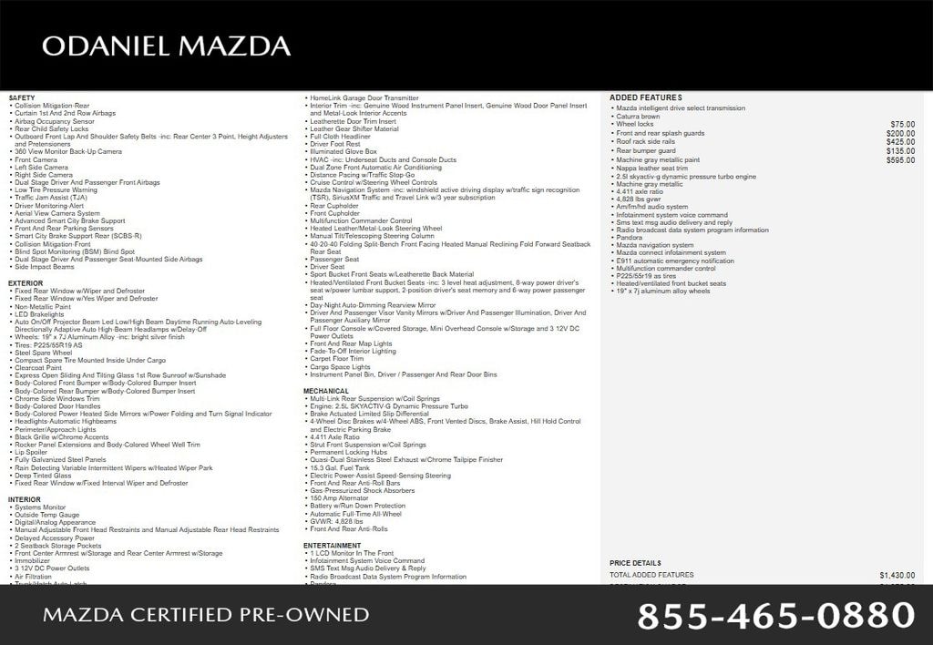 Certified 2023 Mazda CX-5 2.5 Turbo Signature SUV