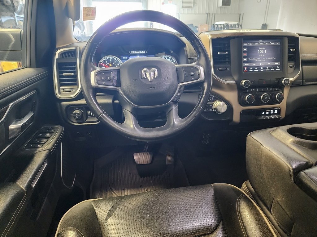 Used 2019 RAM Ram 1500 Pickup Laramie with VIN 1C6SRFJT3KN600535 for sale in Fort Wayne, IN