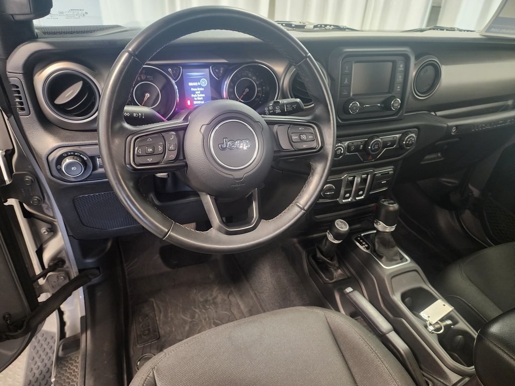 Used 2019 Jeep Wrangler Sport S with VIN 1C4GJXAG9KW618109 for sale in Fort Wayne, IN