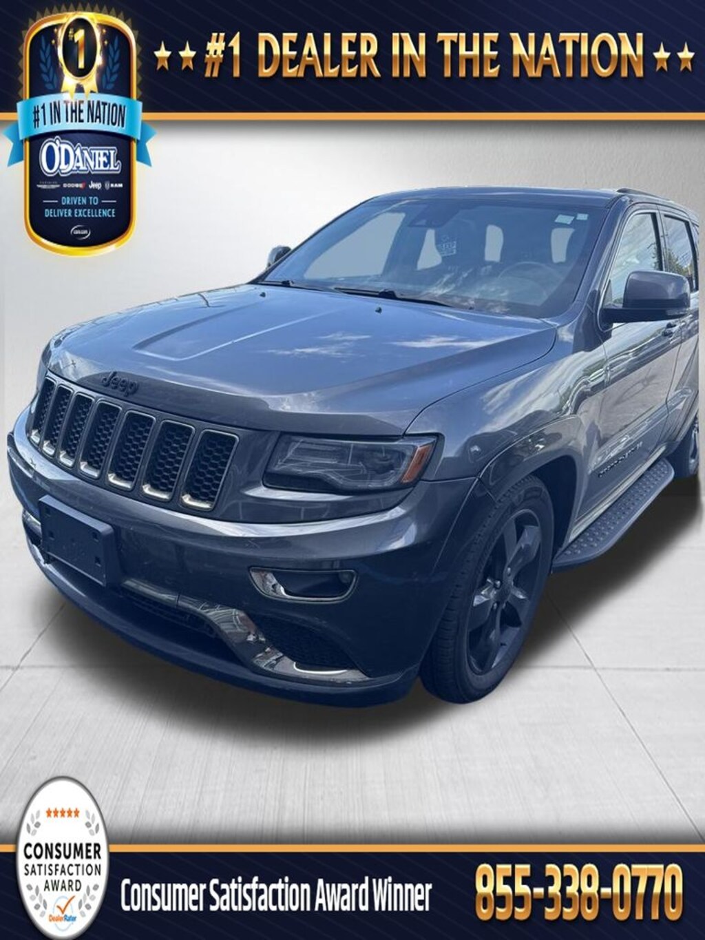 Used 2016 Jeep Grand Cherokee Overland 4x4 SUV