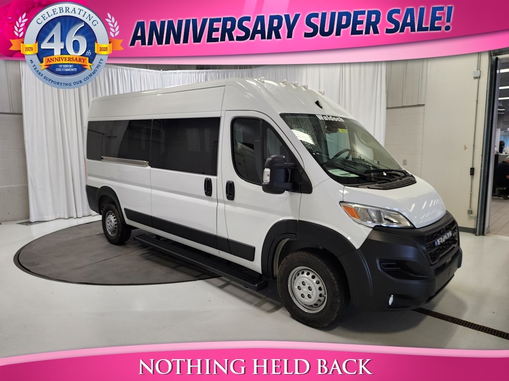 New 2024 Ram ProMaster PROMASTER 2500 TRADESMAN CARGO VAN HIGH ROOF 159' Cargo Van