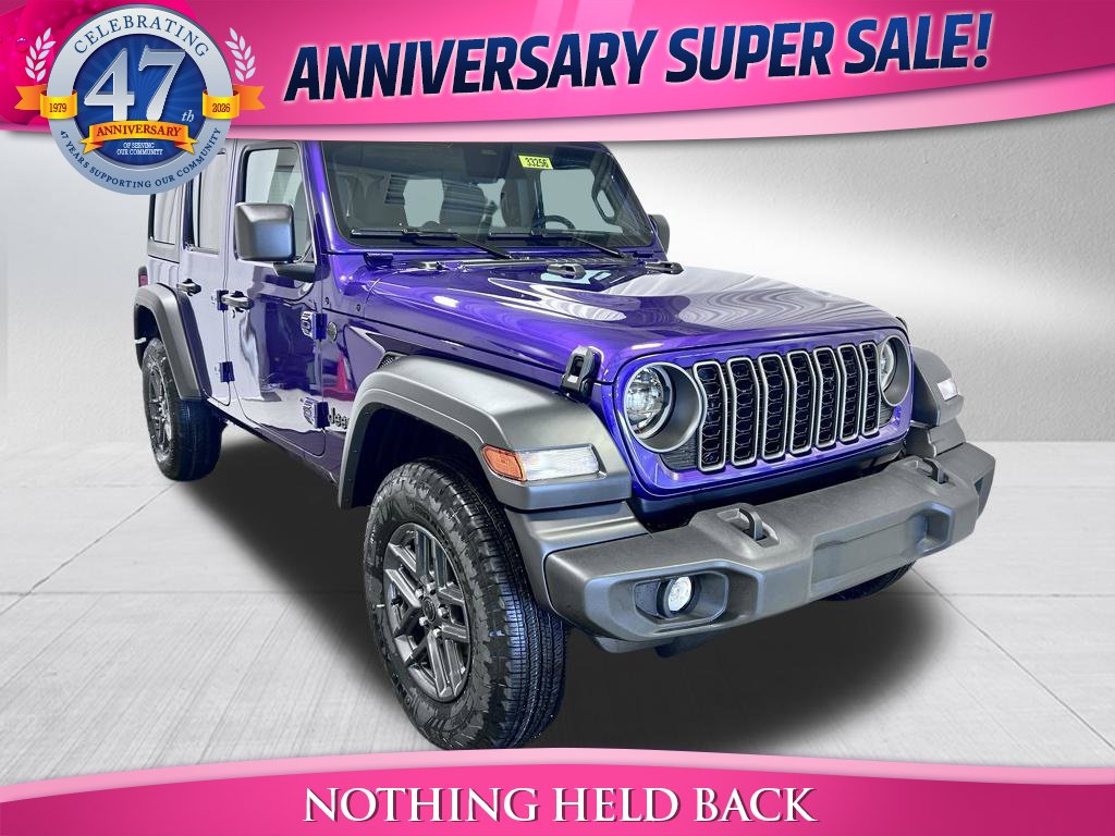 2026 Jeep Wrangler 4-DOOR SPORT S Sport Utility