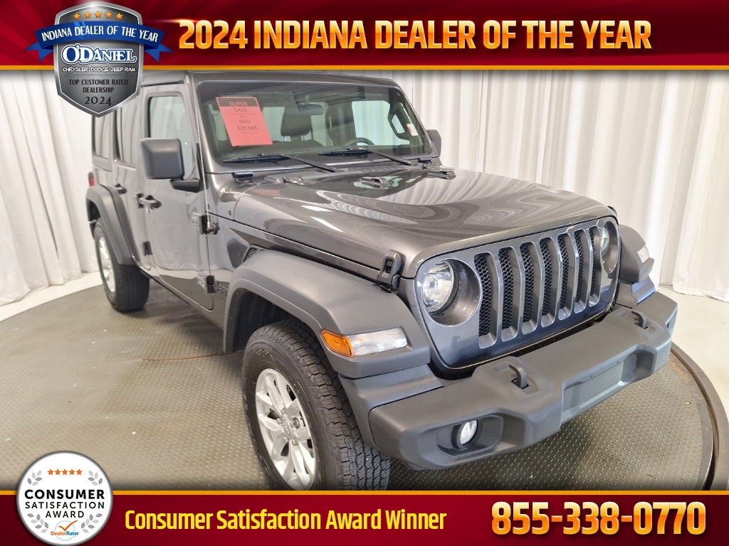 Used 2023 Jeep Wrangler 4-DOOR SPORT 4X4 SUV