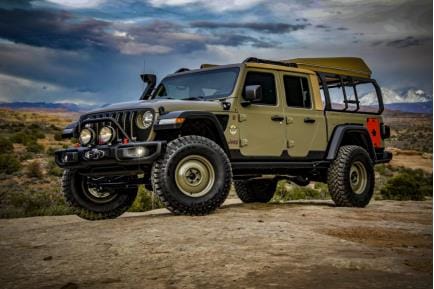 Jeep and Mopar Brands Debut Six New Vehicle Concepts for Jeep Gladiator  Lineup