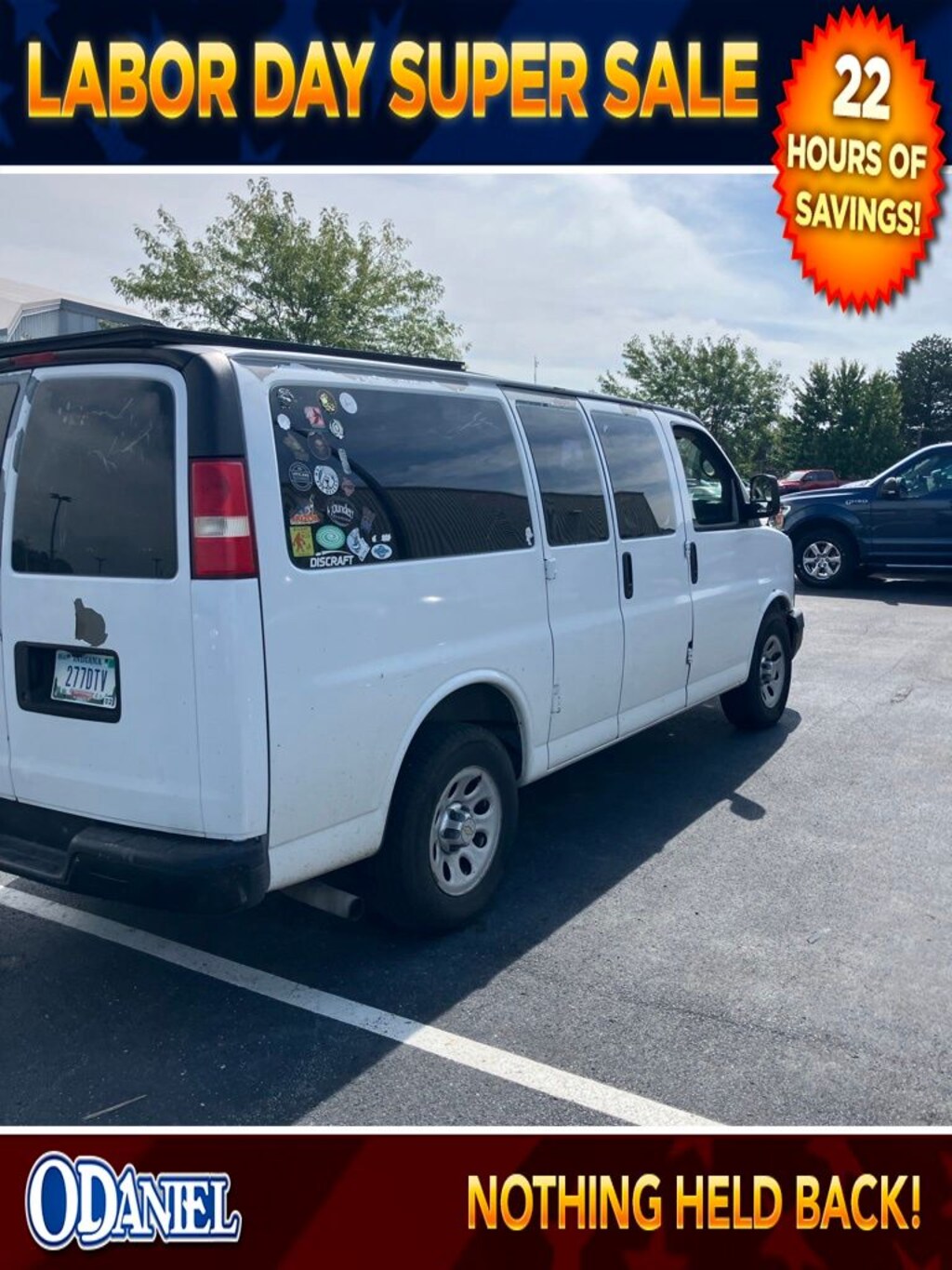 Used 2011 Chevrolet Express 1500 Van Cargo Van