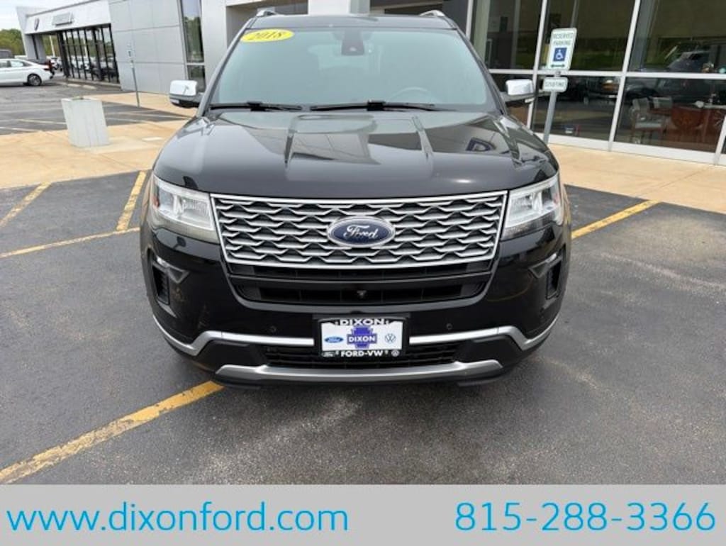 Certified 2018 Ford Explorer Platinum SUV