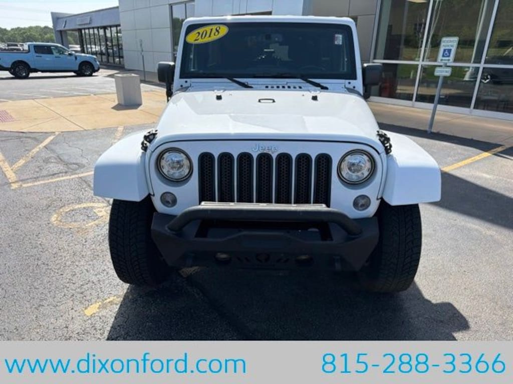 Used 2018 Jeep Wrangler JK Unlimited Sahara SUV