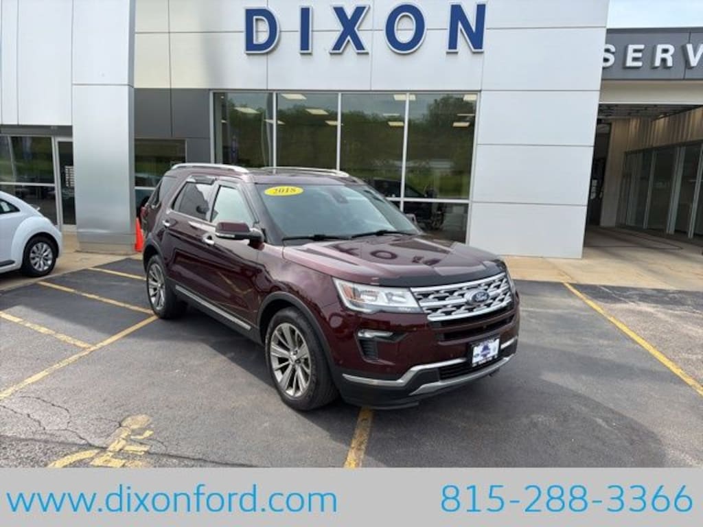 Certified 2018 Ford Explorer Limited SUV