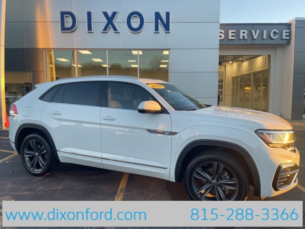 Used 2021 Volkswagen Atlas Cross Sport 3.6L V6 SE w/Technology R-Line SUV