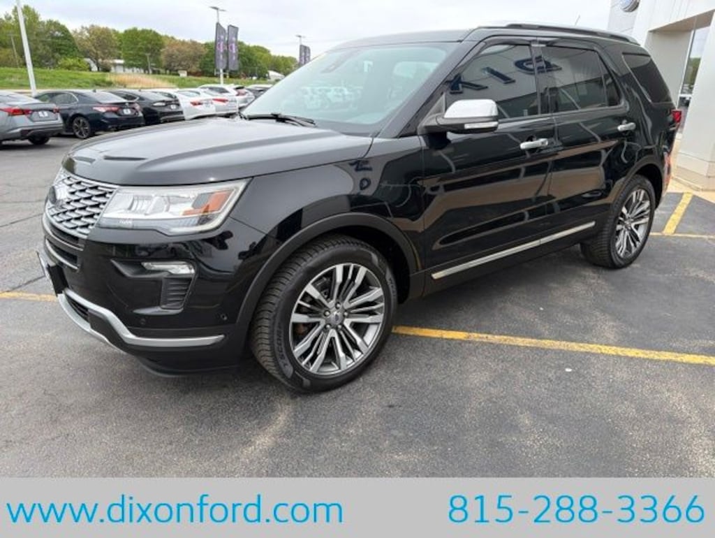 Certified 2018 Ford Explorer Platinum SUV