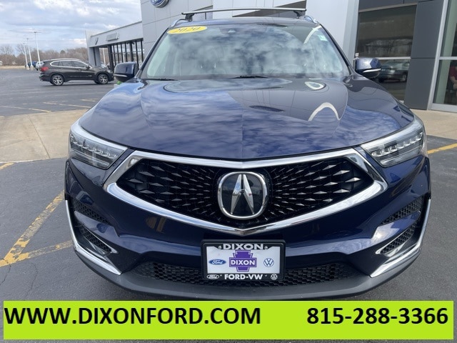 Used 2020 Acura RDX Technology Package with VIN 5J8TC2H50LL005784 for sale in Dixon, IL