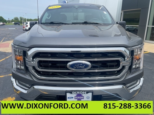 Used 2021 Ford F-150 XLT with VIN 1FTFW1E83MFC01861 for sale in Dixon, IL