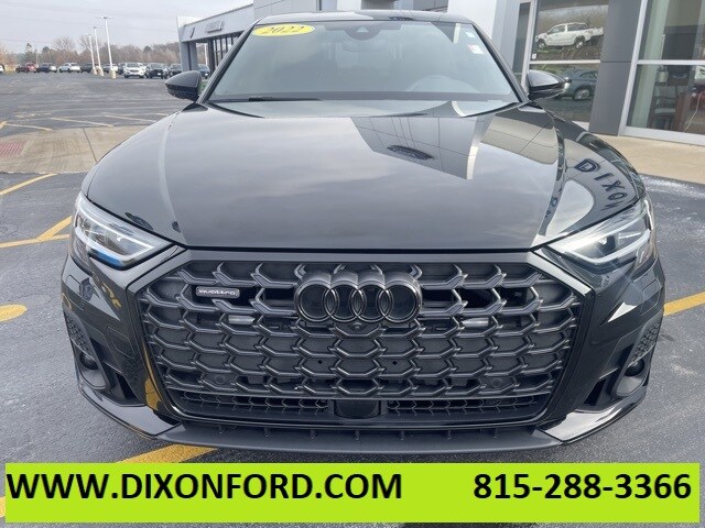 Used 2022 Audi A8 Base with VIN WAULDAF86NN004954 for sale in Dixon, IL