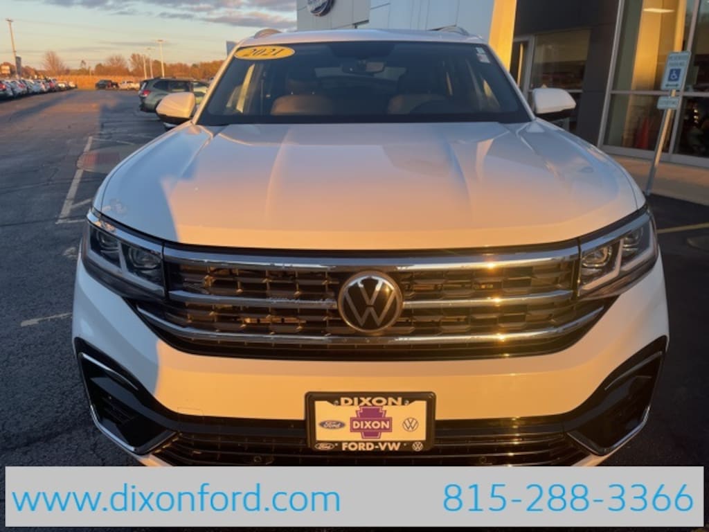 Used 2021 Volkswagen Atlas Cross Sport 3.6L V6 SE w/Technology R-Line SUV