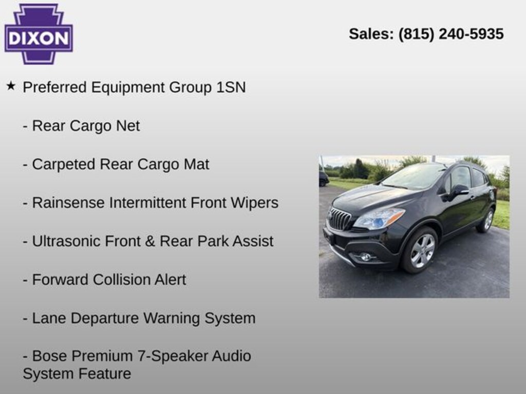 Used 2015 Buick Encore Premium SUV