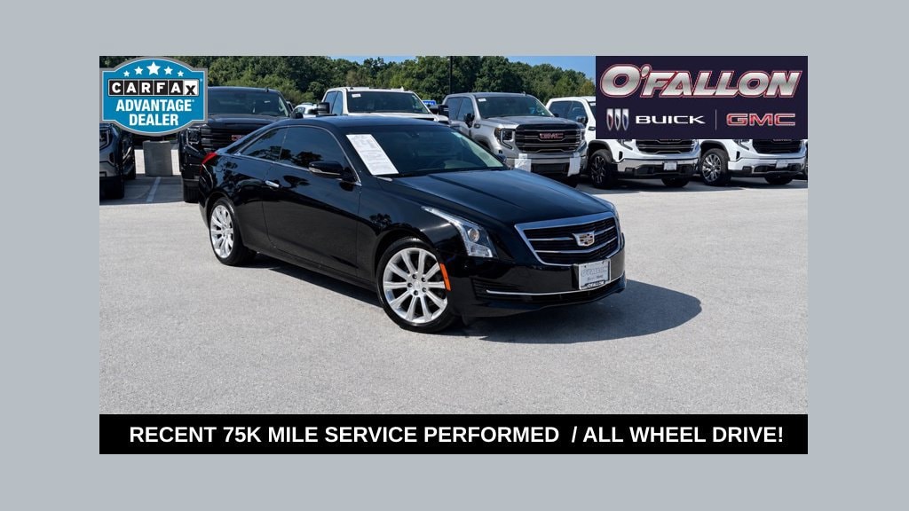 Used 2016 Cadillac ATS Coupe Standard with VIN 1G6AG1RXXG0121833 for sale in O'Fallon, MO