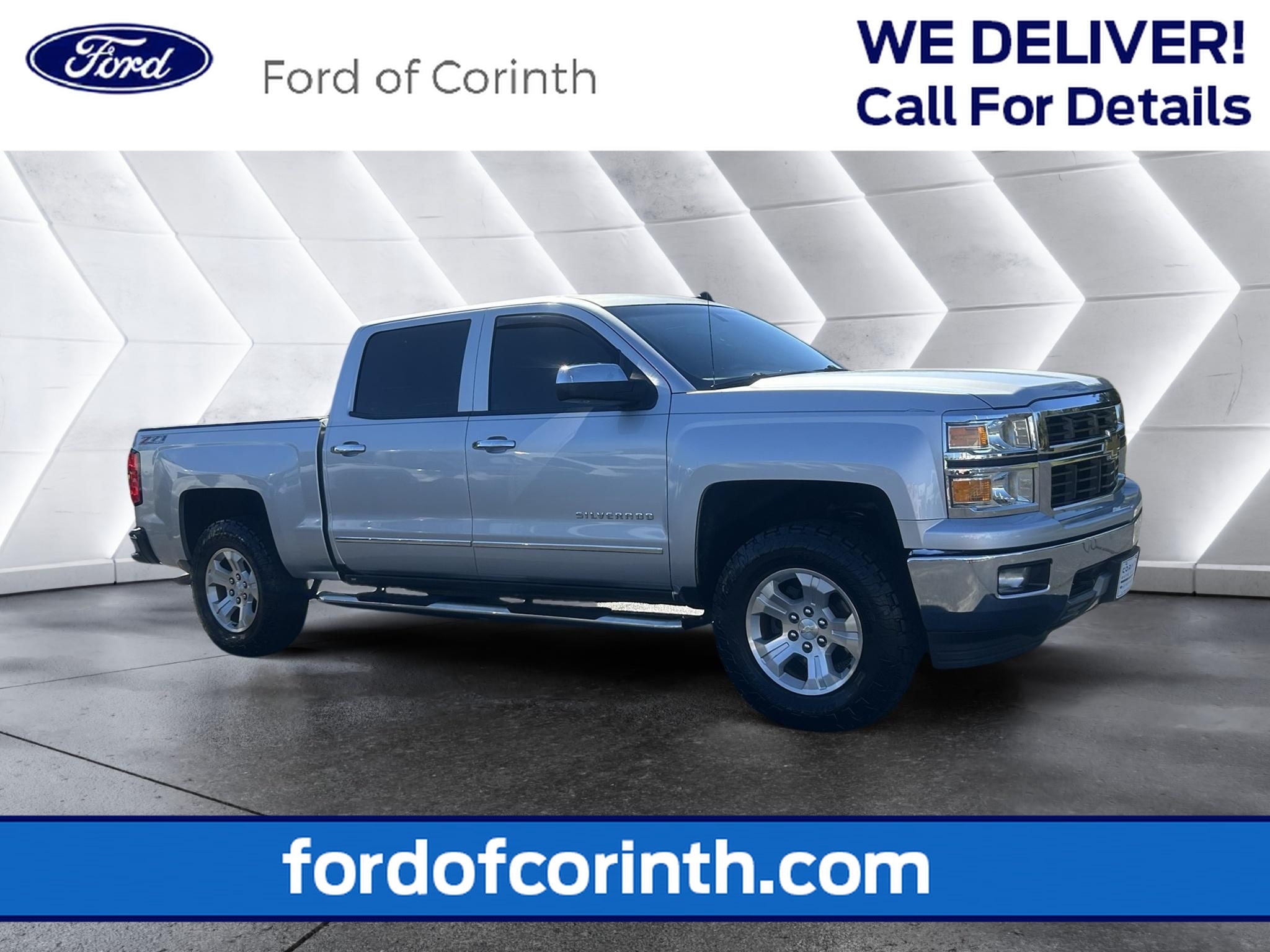 Used 2014 Chevrolet Silverado 1500 LTZ with VIN 3GCUKSEC9EG370067 for sale in Corinth, MS